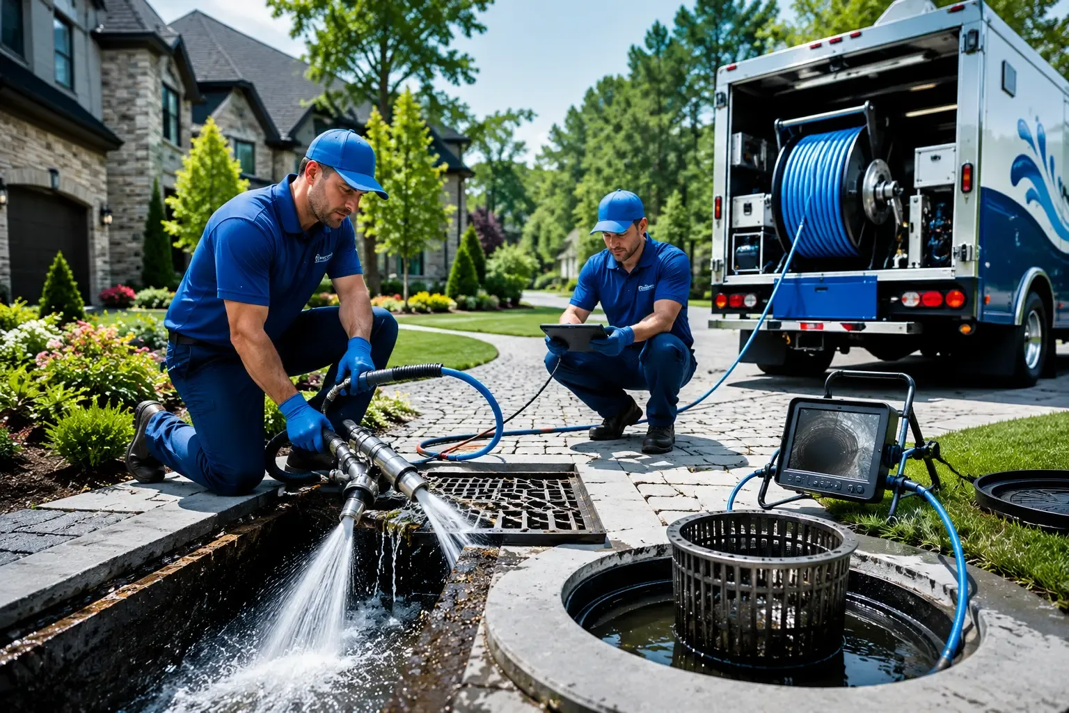 Local outdoor drain cleaning professionals in Wellsburg, IA